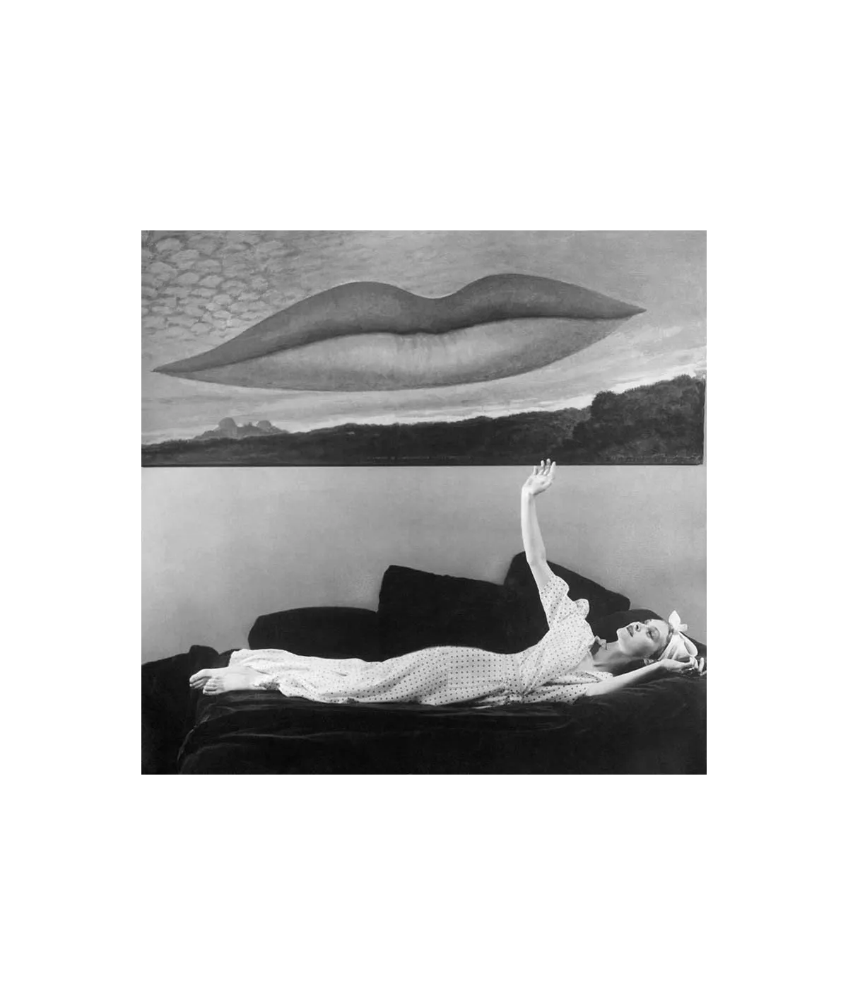 manray|Man Ray photo / TELIMAGE|A l'Heure de l'Observatoire, les Amoureux||Photos avec tableau