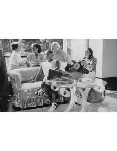 groupe, Antibes Marie Cuttoli, Ady, Paul Cuttoli, Pablo Picasso et ...