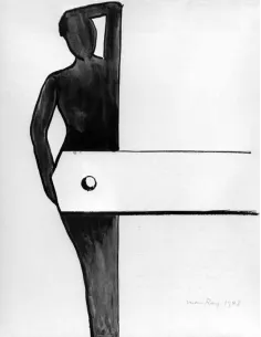 manray|Manray Phtoto|Woman drawing