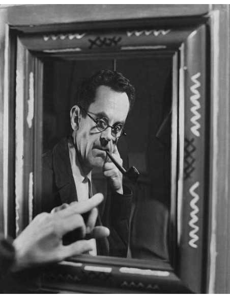 Miroir Flexible Man Ray en réflexion et déformé dans son "Miroir fl...