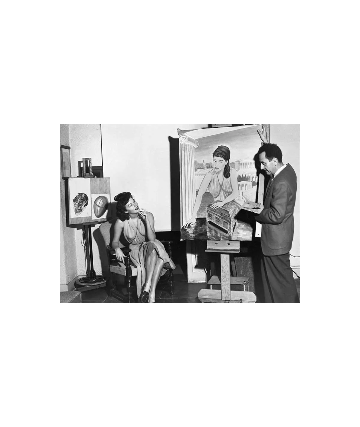 manray|Man Ray photo / TELIMAGE|Man Ray and Ava Gardner||Selfportraits