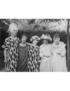 Double mariage Max Ernst, Juliet Browner , personne non identifiée,...