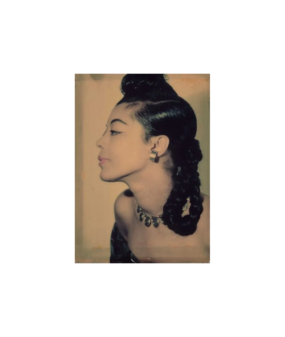 manray|Man Ray photo / TELIMAGE|Woman in profile - color||Women