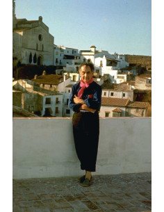 Man Ray in Cadaqués full-length portrait man standing in Cadaqués m...