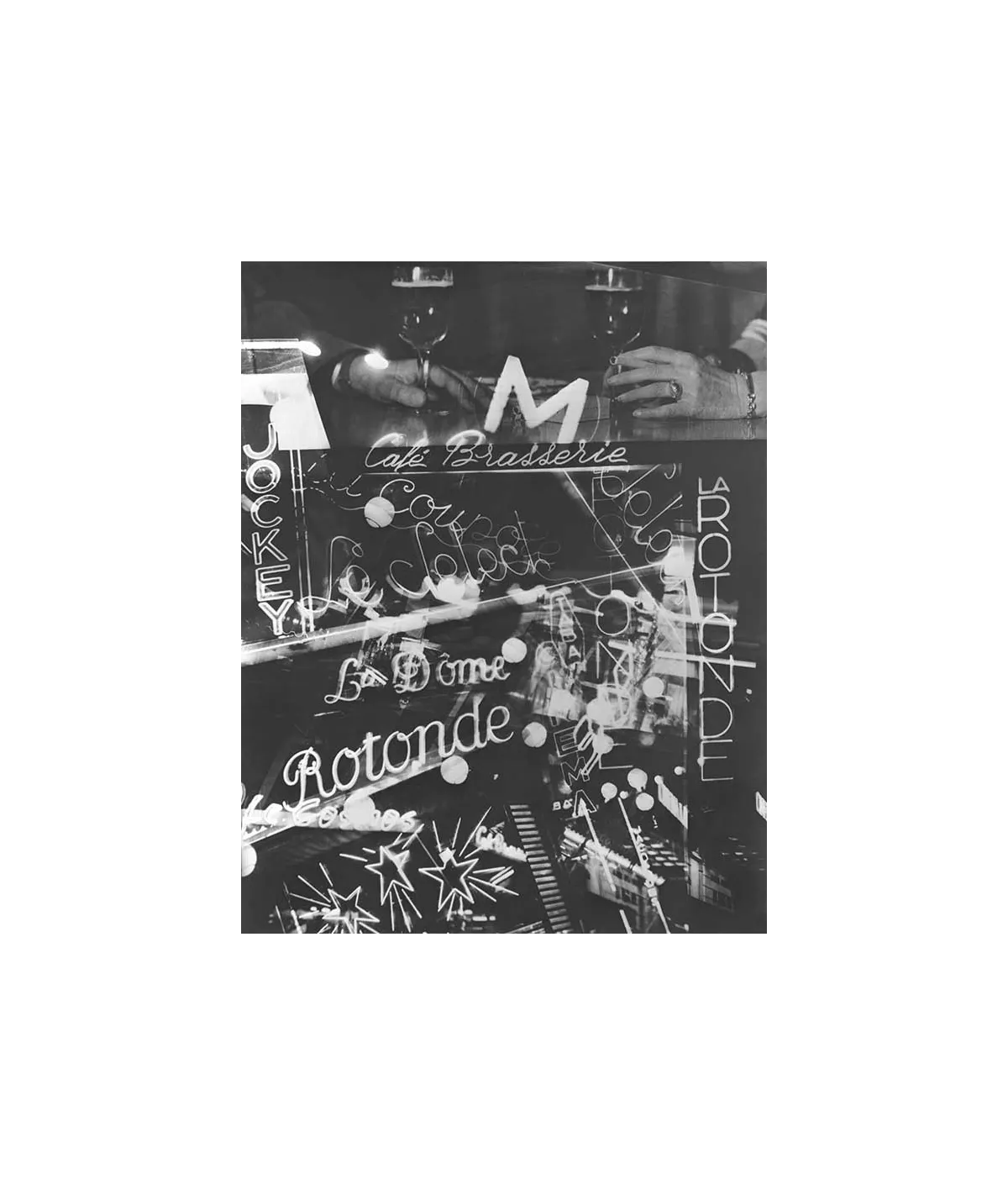 manray|Man Ray photo / TELIMAGE|neon signs La Rotonde||Landscapes / Places