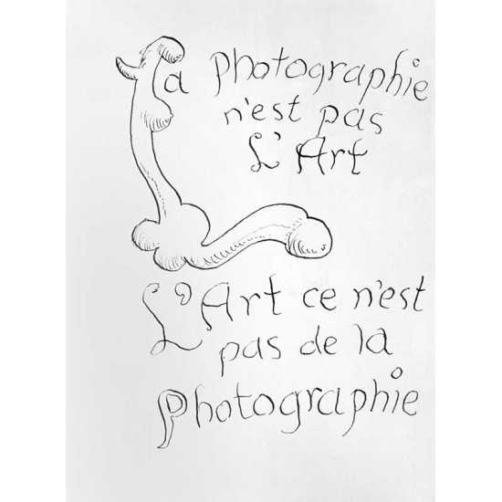 La photographie n'est pas...