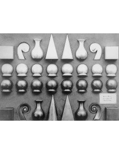 Chess chessboard pieces by Man Ray Chess