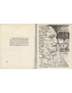 Les Mains Libres, p.177 : Sade Imaginary portrait of the Marquis DA...