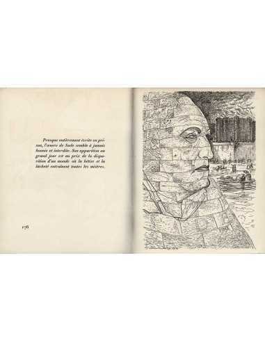 Les Mains Libres, p.177 : Sade Imaginary portrait of the Marquis DA...