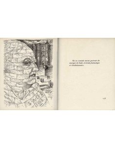 Les Mains Libres, p.174 : Sade Imaginary portrait of the Marquis DA...