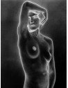 Natacha (negative) Nude woman,raised arm, solarization See also col...