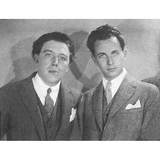 André Breton et Louis Aragon