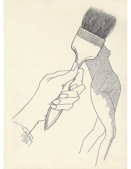 Les Mains Libres, p.153 : Hairbrush Brosse à cheveux / Hairbrush Ha...