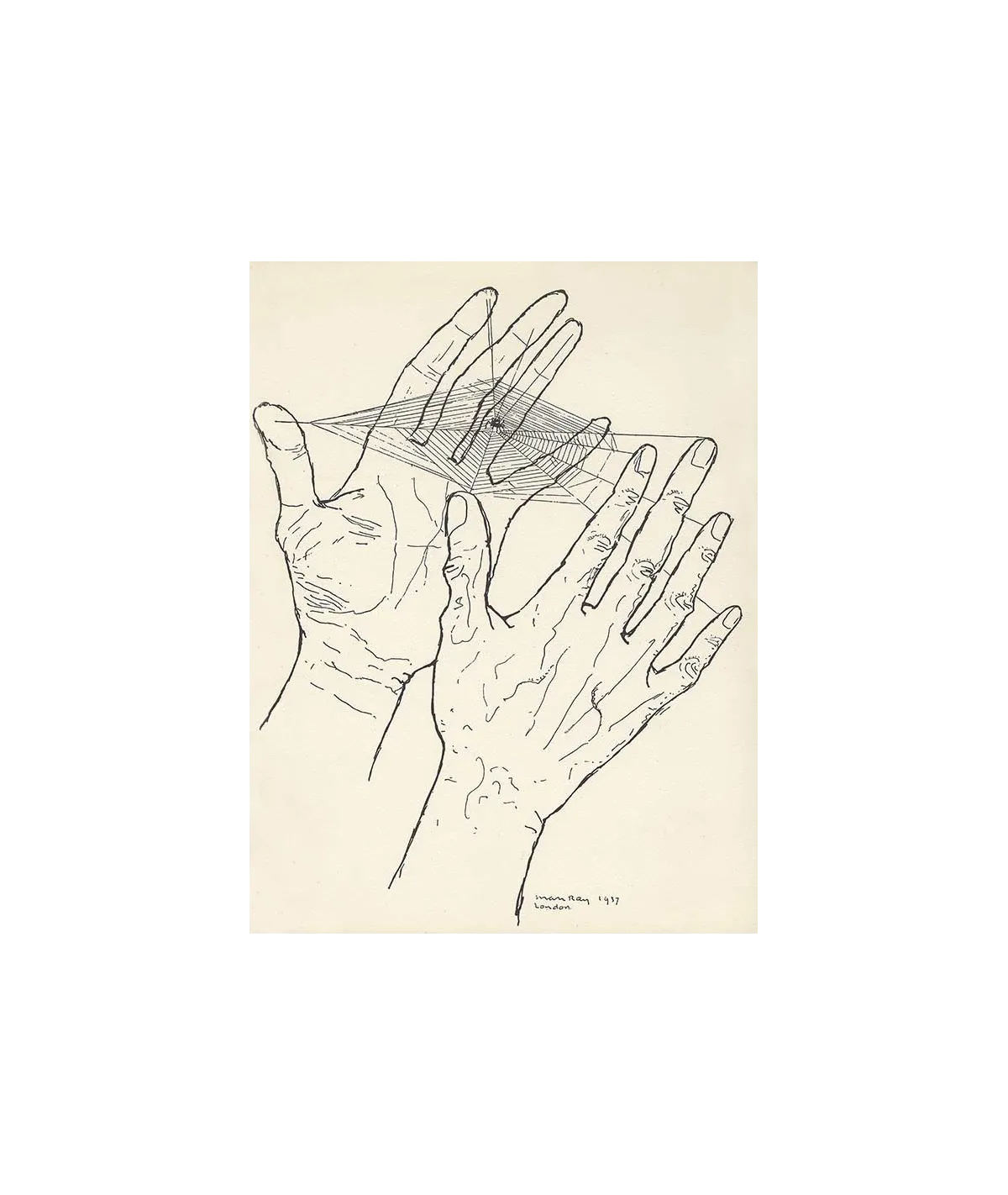 manray|Man Ray photo / TELIMAGE|Les Mains Libres, p.129 : L’attente||Dessins