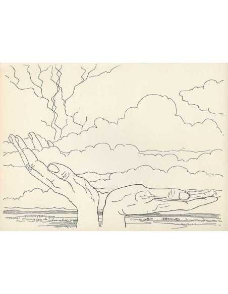 Les Mains Libres, p.132 : Clouds in hands Des nuages dans les mains...
