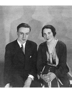 Roland et Colette Tual Portrait du couple Tual Roland et Colette Tual