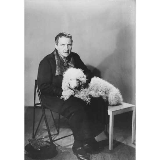 Gertrude Stein et son chien...