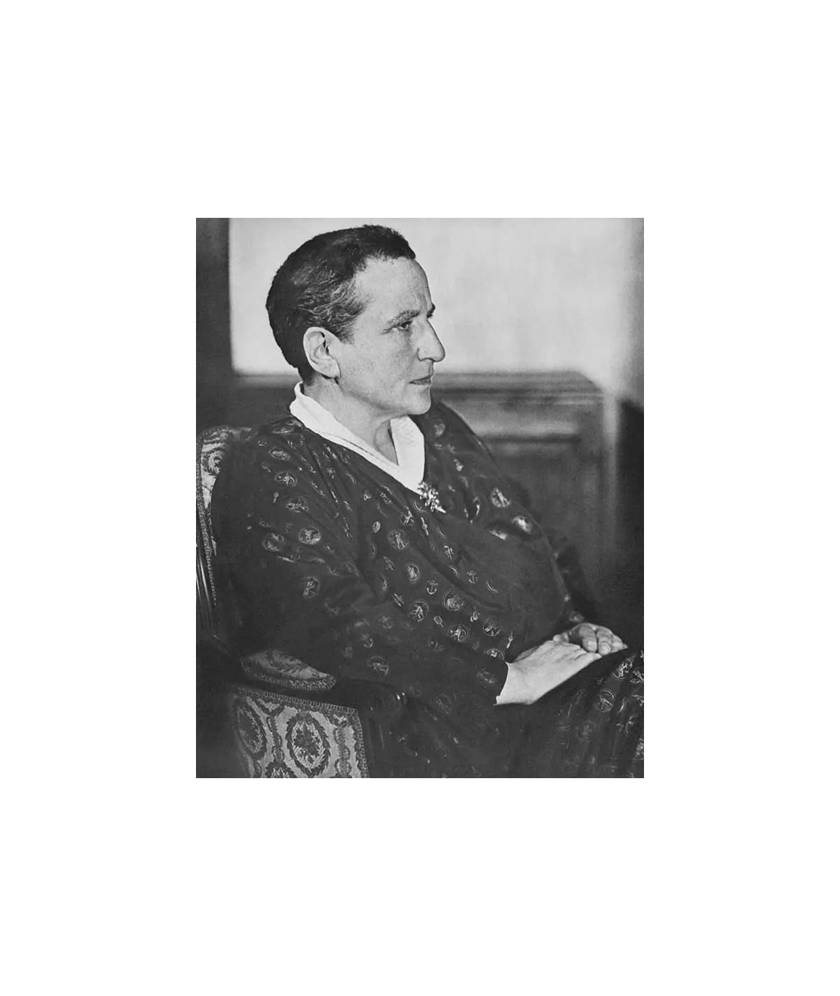 manray|Man Ray photo / TELIMAGE|Gertrude Stein||Femmes