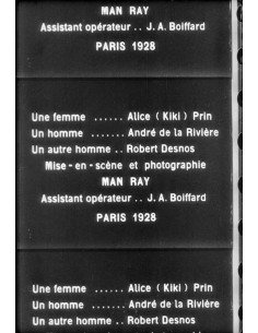 L'Étoile de Mer extrait du film de Man Ray - générique L'Étoile de Mer