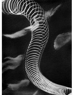 (sans titre) ressort Rayographie sans titre, ressort en spirale (sa...