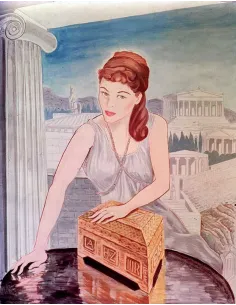 manray|Manray Phtoto|Woman painting