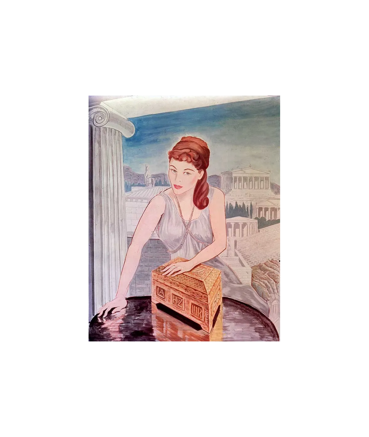 manray|Man Ray photo / TELIMAGE|Ava Gardner||Painting