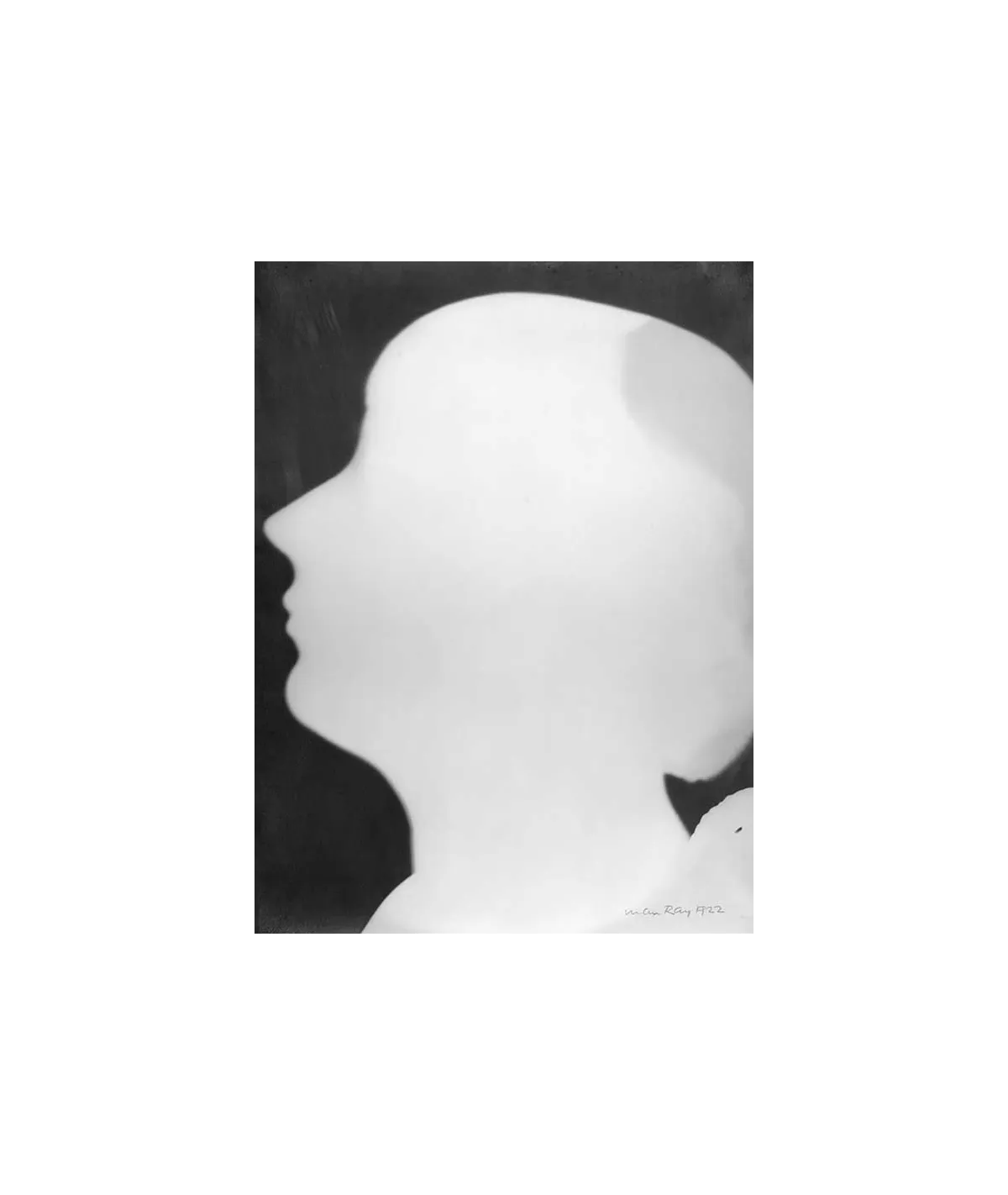 manray|Man Ray photo / TELIMAGE|Rayographie profil Kiki||Rayographies