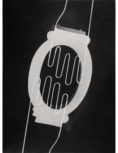 Rayography (fingers, electrical resistance) two hands of 4 fingers ...