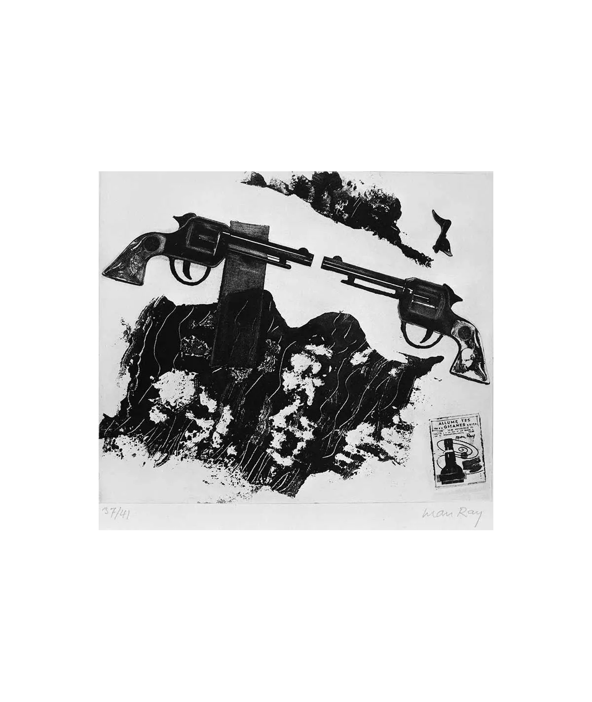 manray|Man Ray photo / TELIMAGE|Allume tes gitanes Light your Gipsies Gipsies are french cigarettes||Objects