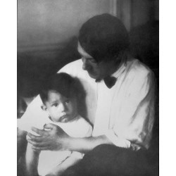 Pablo Picasso et son fils Paolo