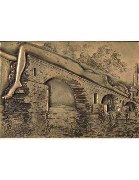 Le pont brisé bronze - d'après un dessin du livre Les Mains Libres ...