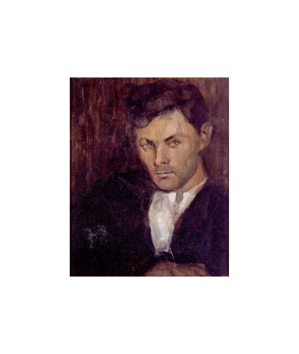 manray|Man Ray photo / TELIMAGE|Portrait young man||Painting