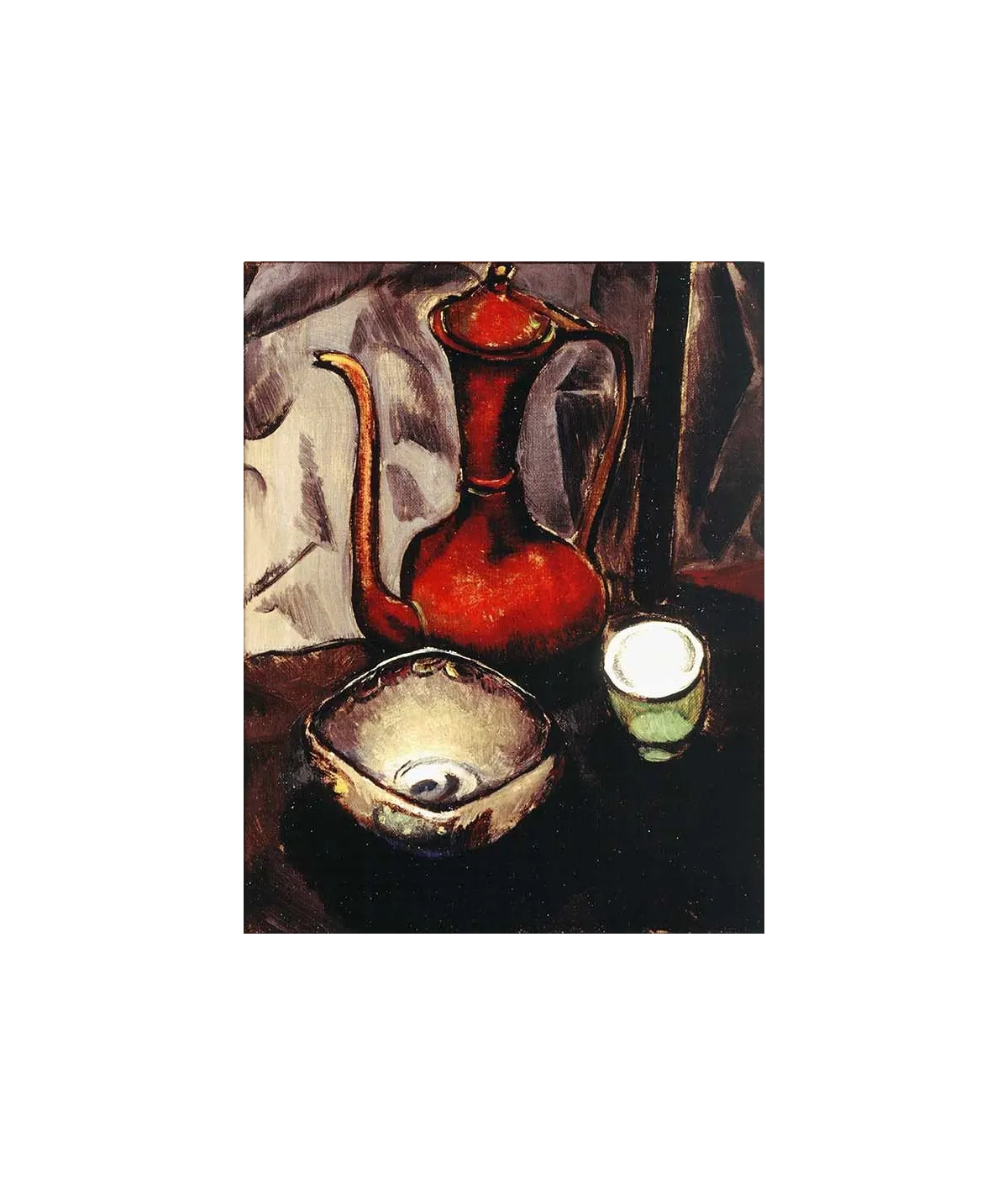 manray|Man Ray photo / TELIMAGE|Still Life red tea kettle||Painting