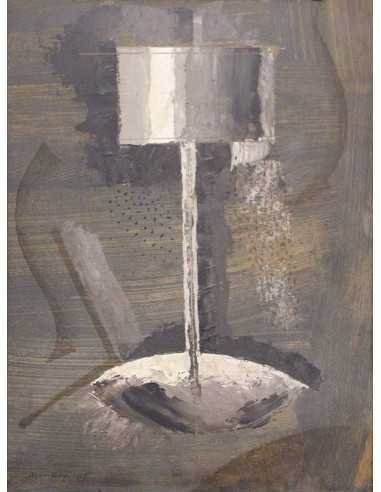 Percolator peinture, huile sur toile, motifs abstraits Percolator