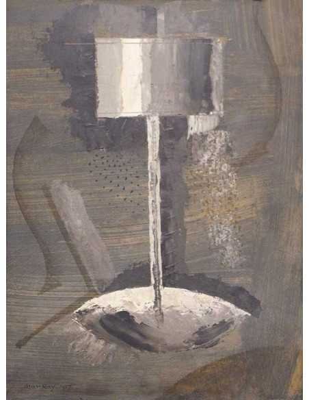 Percolator peinture, huile sur toile, motifs abstraits Percolator