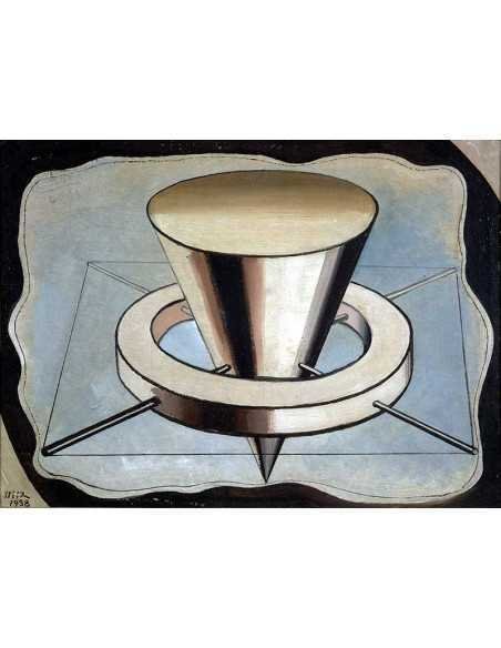 La quadrature peinture, huile sur panneau pré-série "Equation Shake...