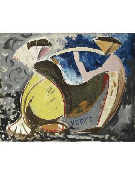 Vérité peinture, huile sur toile Vérité