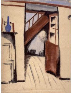 No title (interior - Rigdefield) pencils on paper No title (interio...