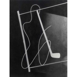 Rayographie (pipe-fil) pipe, fil publié dans album Photographs by M...