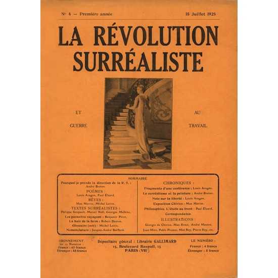 La Révolution Surréaliste n°4