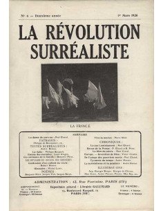 La Révolution Surréaliste n°6 couverture de "La Révolution Surréali...