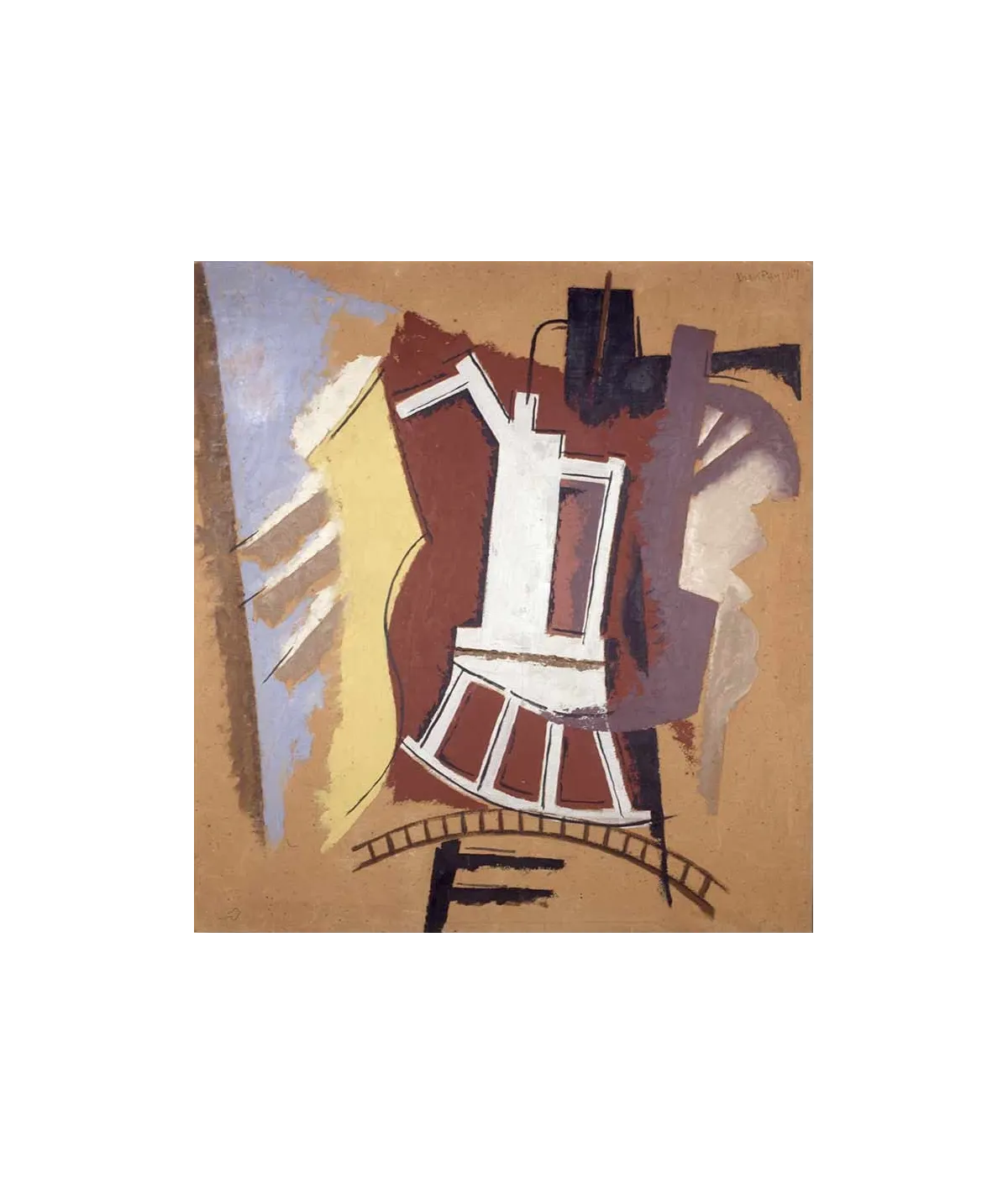 manray|Man Ray photo / TELIMAGE|Arrangement of forms II||Peintures