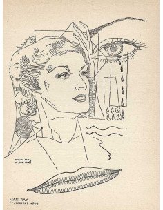 L'élément rêve paru dans Septième Cahiers GLM - mars 1938, p.87 Des...