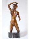 Nu (bronze) bronze de femme nue avec des ailes sur le buste, d'aprè...