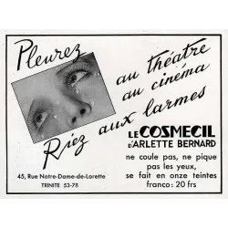 manray|Man Ray photo / TELIMAGE|Glass tears for advertising||Magazines (VU, Paris Magazine, ...)