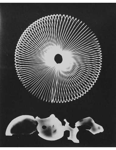 Rayographie (spirale) sprirale en rond Rayographie (spirale)