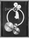 Dancer - Danger / L'impossible objet - engrenage roue avec lettrage...