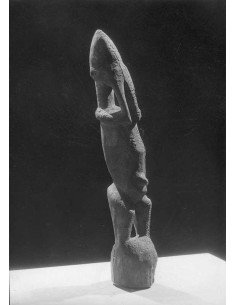 statuette Dogon statuette Dogon du Mali, bois, collection Carl Kjer...