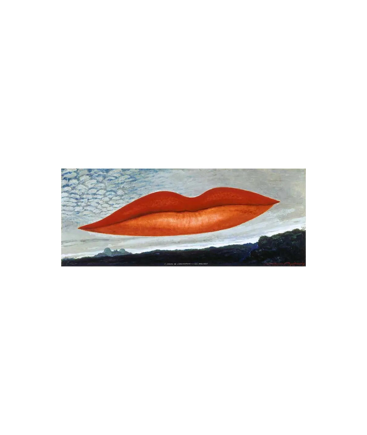 manray|Man Ray photo / TELIMAGE|A l'Heure de l'Observatoire, les Amoureux||Peintures