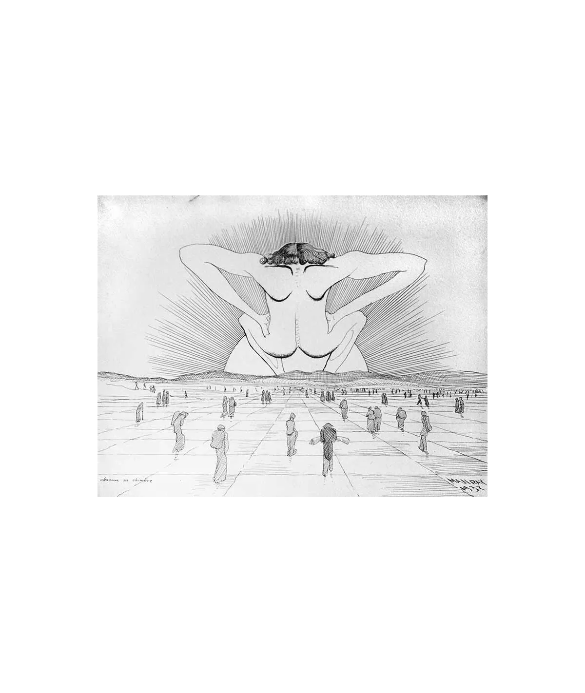 manray|Man Ray photo / TELIMAGE|Chacun sa chimère||Drawing